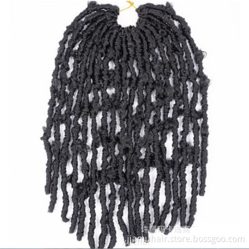 butterfly locs crochet hair prelooped pretwisted butterfly locs hair extensions crochet braid dreadlock